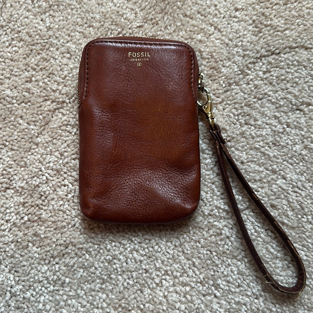Fossil Phone Case/Wristlet
